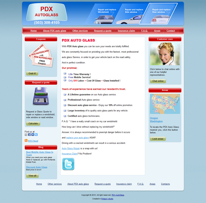 Home page